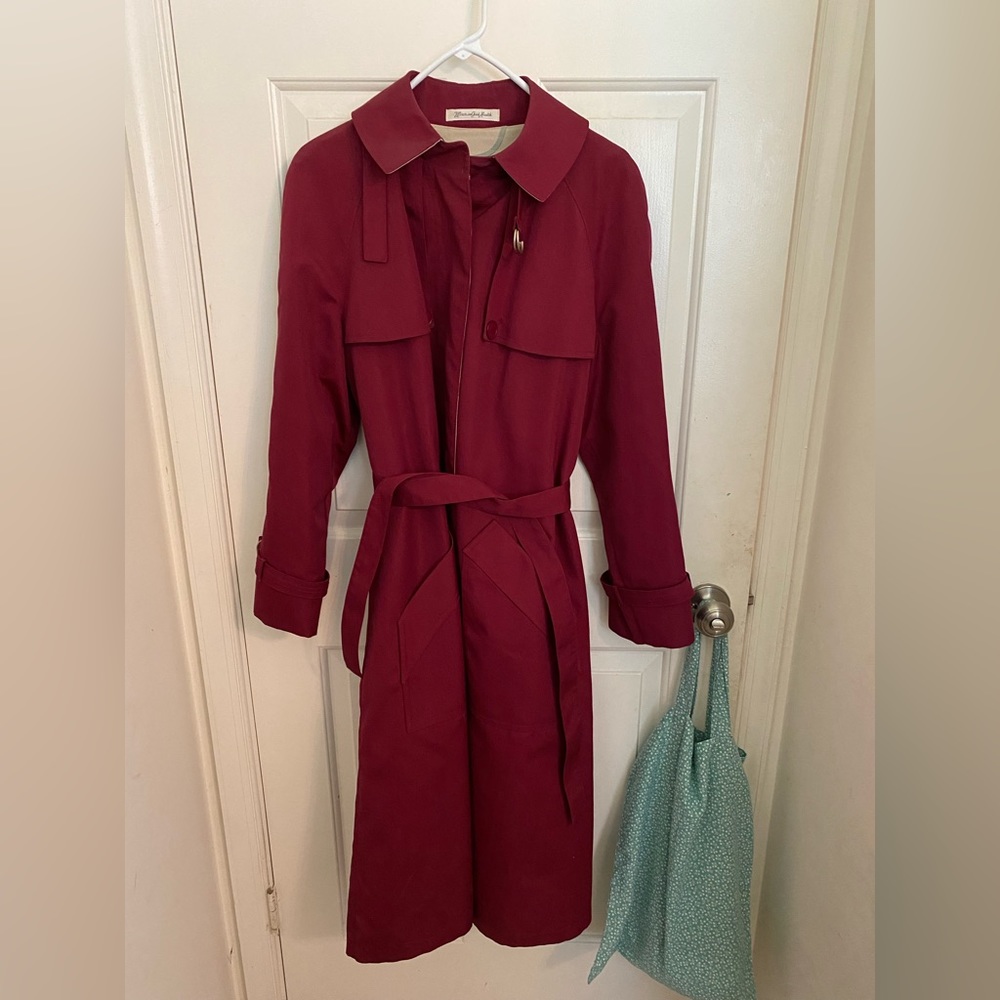 Vintage Misty Harbor trench coat